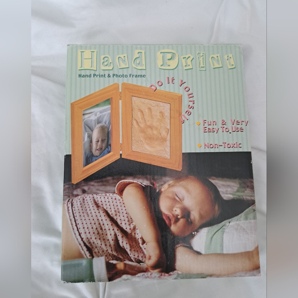 Handprint Keepsake 5" x 7" Photo Frame Kit - NEW
